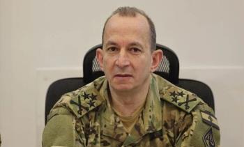 لغو سفر فرمانده ارتش لبنان به واشینگتن