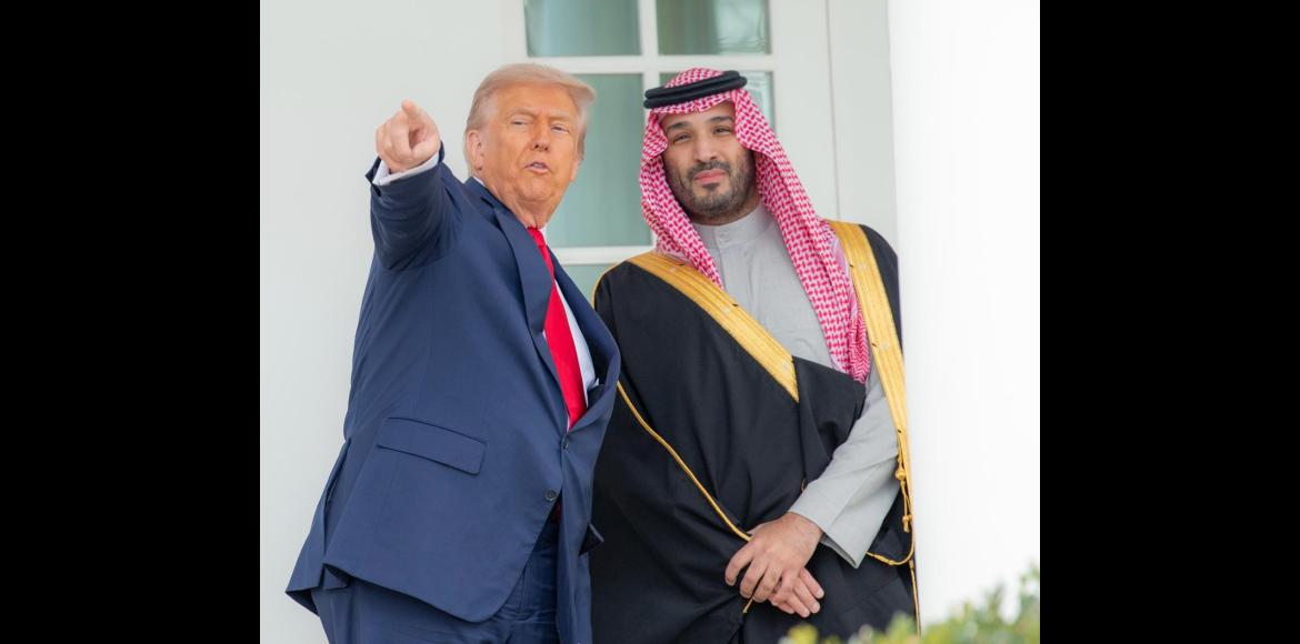 استقبال ترامپ از بن سلمان در کاخ سفید