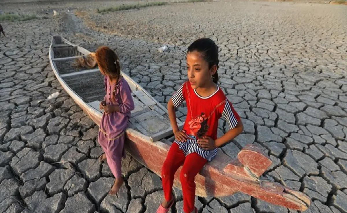 یونیسف: بی‌آبی آینده میلیونها کودک عراقی را تهدید می‌کند