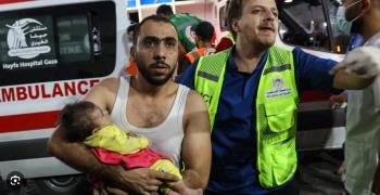 Medical Staff Say Gaza Hospitals Are Running Out of Supplies as Israeli Airstrikes Persist