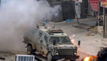 المقاومة الفلسطينية تفجر عبوة ناسفة بجيب عسكري للاحتلال غرب جنين