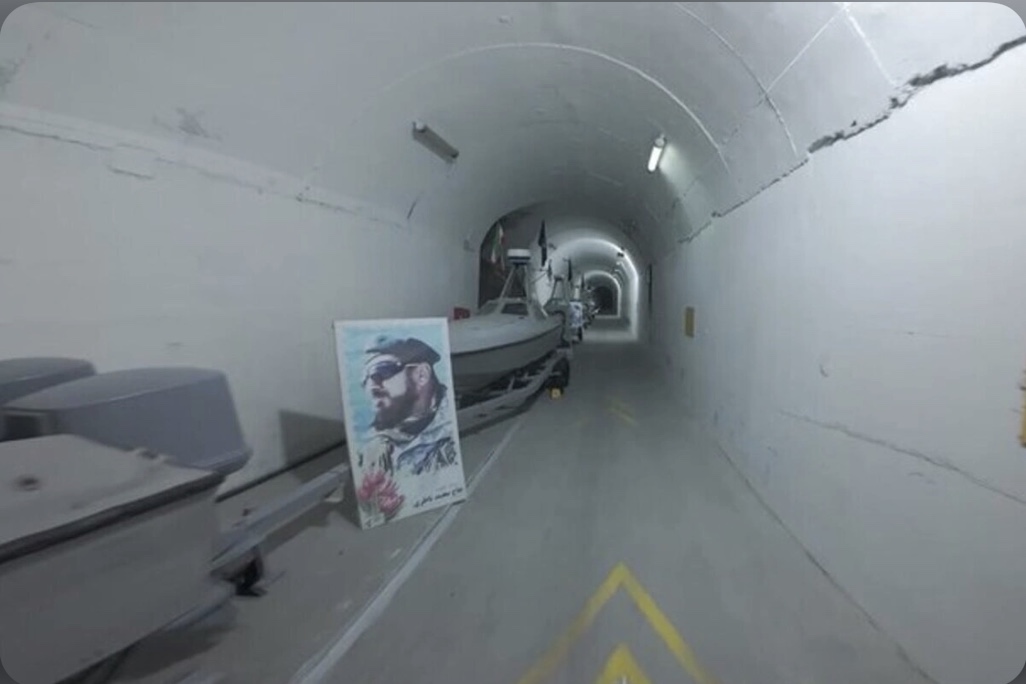 World Surprised as IRGC Navy Unveils Underground Base