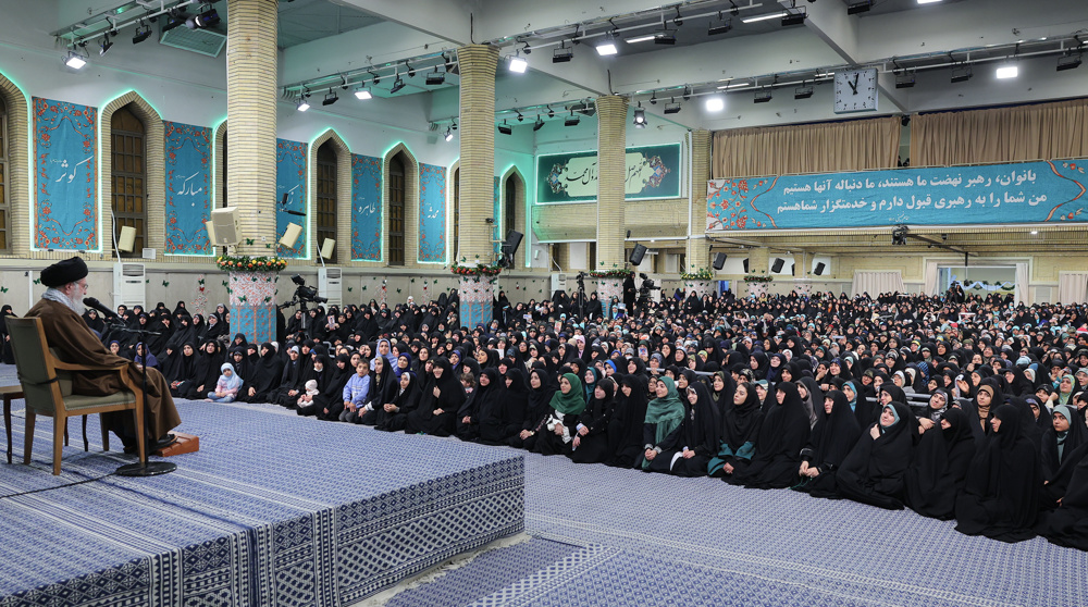Leader Hails Women’s Status in Islam, Slams Western Culture