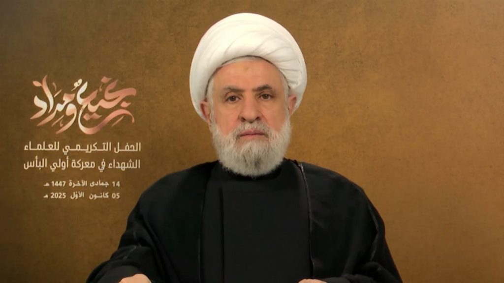 الشيخ قاسم: المشاركة بمدني في لجنة “الميكانيزم” سقطة.. إعملوا على تفاهم داخلي يُلزم العدو بالإتفاق