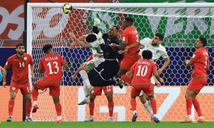 التعادل السلبي يخيم على مواجهة المغرب وعمان في كأس العرب