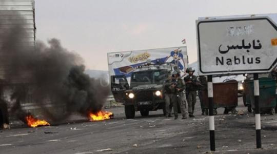 مصاب خلال مواجهات في عدة مناطق بالضفة الغربية