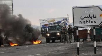 مصاب خلال مواجهات في عدة مناطق بالضفة الغربية