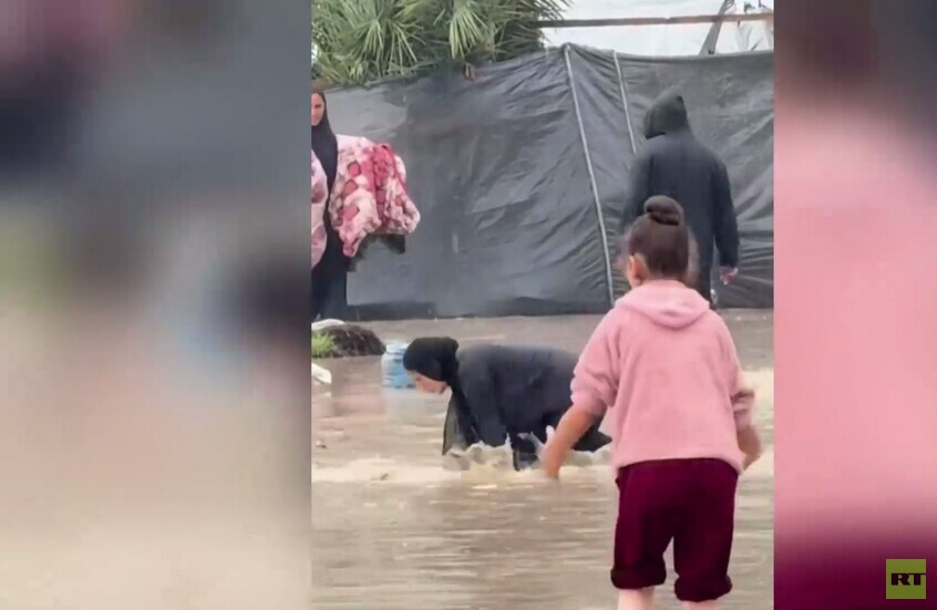 زمستان سخت در غزه