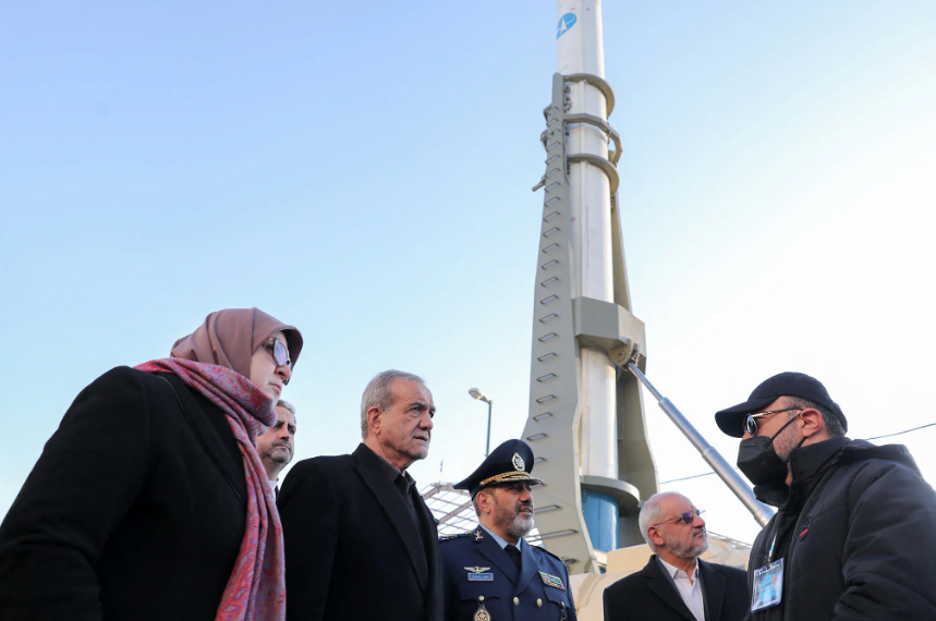 Iran Reveals New Ballistic Missile