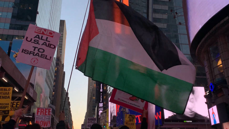 Protesters In the US Denounce the Renewed Israeli Attacks in Gaza