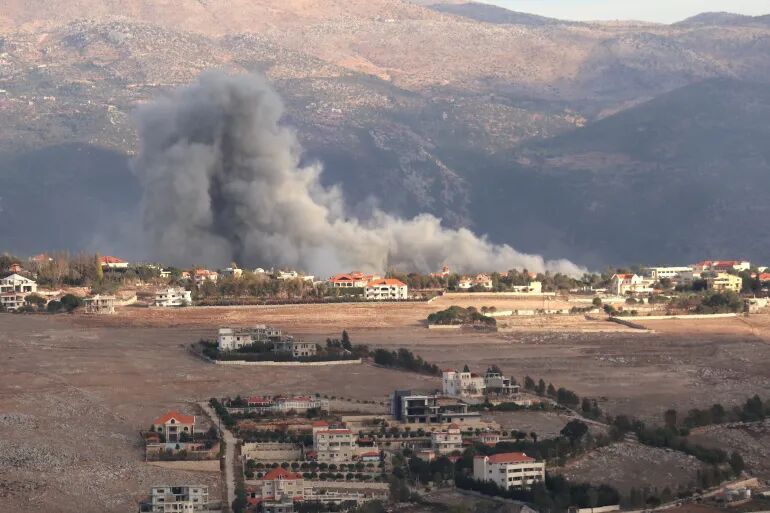 لبنان.. شهيدان و10 جرحى في الغارة الإسرائيلية على بلدة تولين