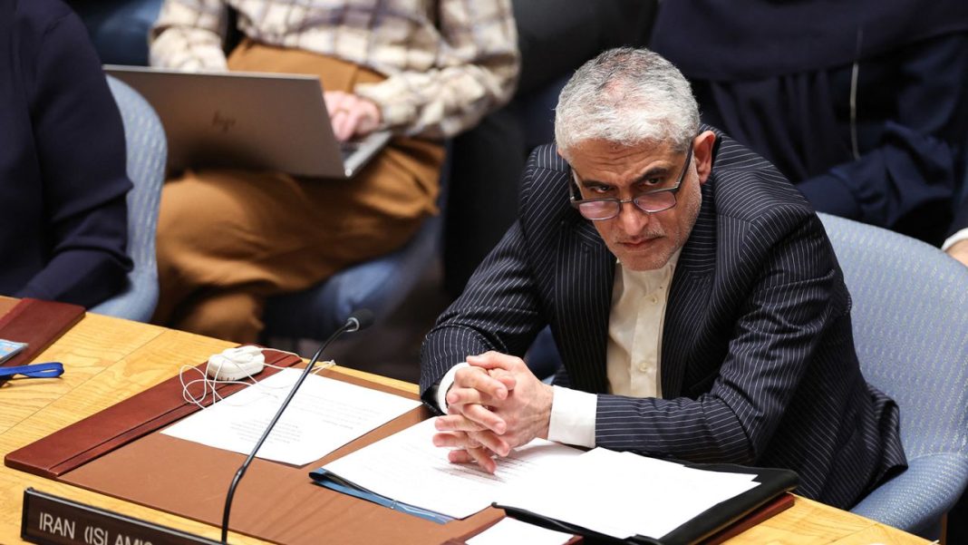Iranian UN Representative Dismisses France’s Nuclear Claims as Groundless and Reckless