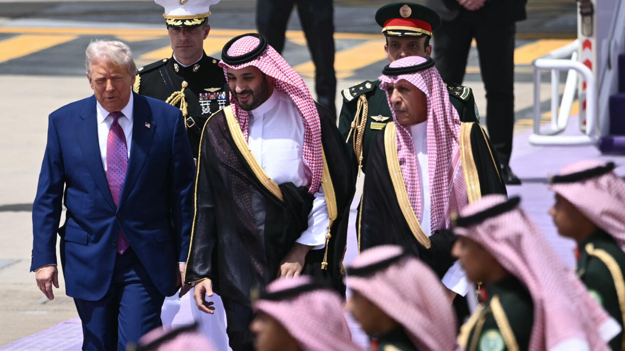 US President Trump Arrives in Saudi Arabia for a $1 Trillion Deal
