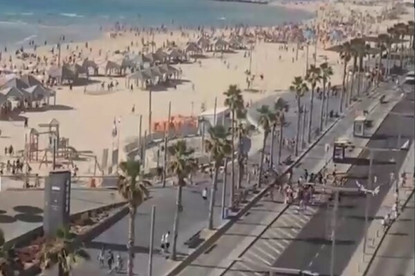 فرار صهیونیست‌ها از ترس موشک یمن