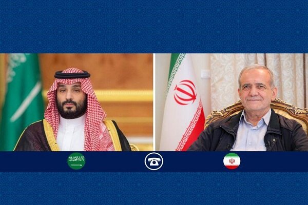 ابن سلمان لبزشكيان: العالم الإسلامي مجتمع على دعم إيران ضد عدوان "إسرائيل"