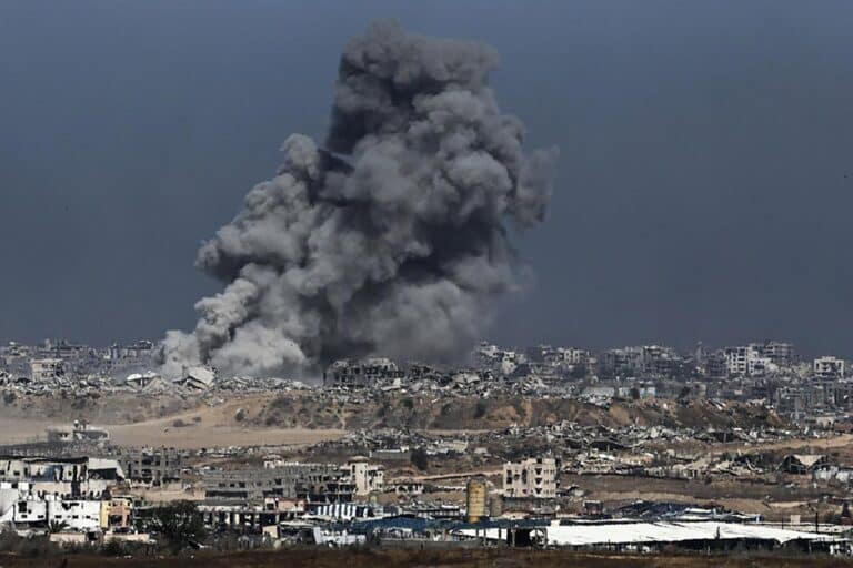 Father Of Israeli Hostage Calls on Trump to Pressure Netanyahu to Halt Gaza Offensive