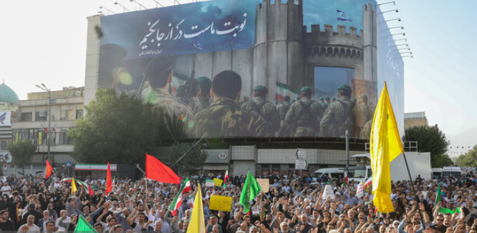Tehrani’s Express Gratitude for The Iranian Armed Forces Defensive Efforts Against the Terrorist Zionist Regime