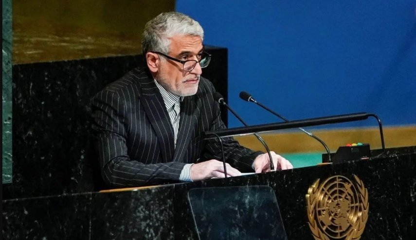 في رسالة إلى الأمين العام للأمم المتحدة.. إيران تدين التصريحات الوقحة لمسؤولي امريكا والكيان الصهيوني
