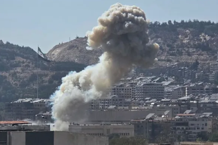 Israel Strikes Military Headquarters in Damascus