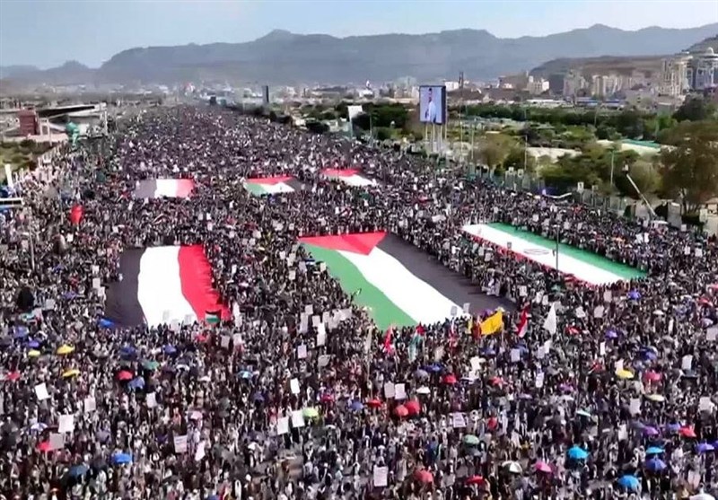 بیانیه تظاهرات میلیونی صنعاء: هرگز غزه را تنها نخواهیم گذاشت