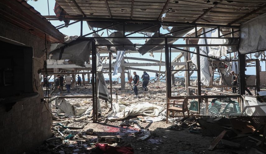 الغارديان.."إسرائيل" استخدمت قنبلة زنتها 500 رطل في قصف مقهى بغزة