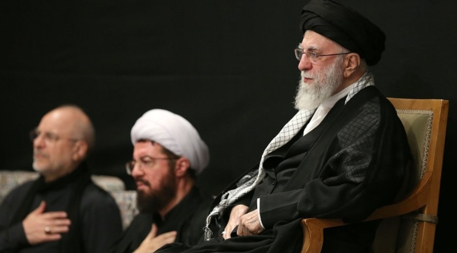 Ayatollah Khamenei Presides Over the Ashura Night Mourning Ceremony in Tehran