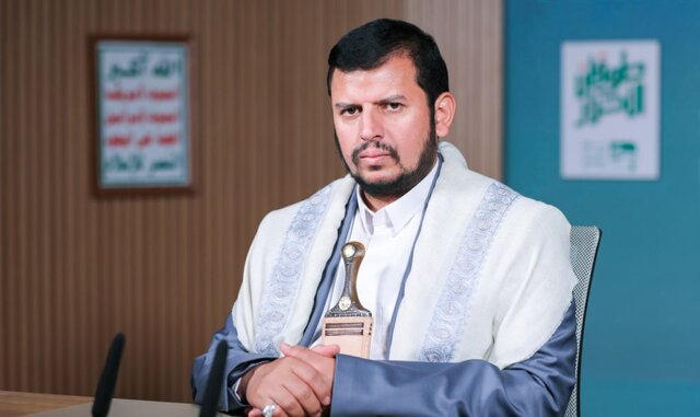 تاکید رهبر انصارالله بر ثبات یمن در موضع خود و یاری ملت فلسطین