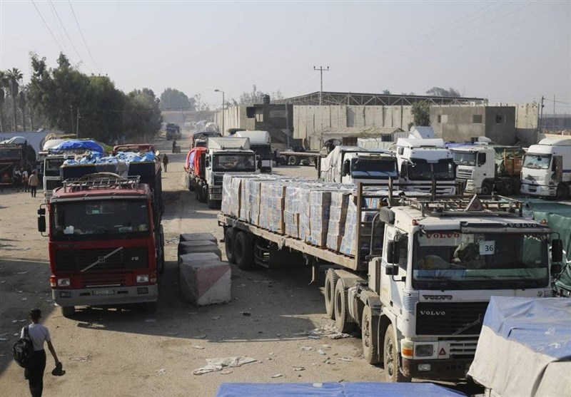 الإعلام الحكومي: ما دخل قطاع غزة خلال 14 يوماً "1,210" شاحنة مساعدات فقط
