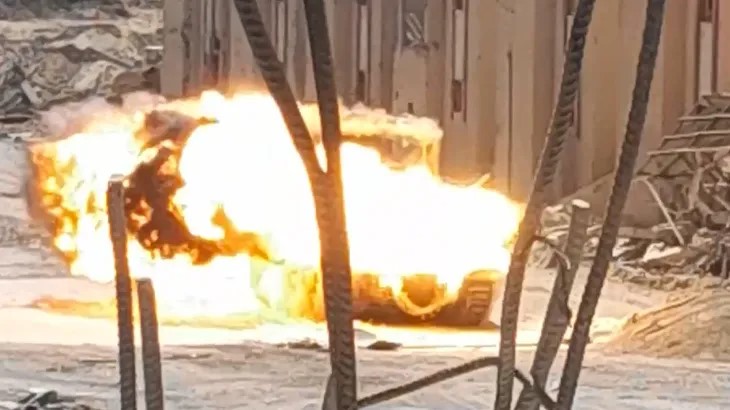 القسام توقع قوة صهيونية في حقل ألغام بحي الزيتون جنوب غزة