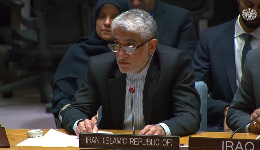 مندوب إيران لدى الأمم المتحدة: ملتزمون بالدبلوماسية، ولن نتفاوض أبدًا تحت التهديد أو الإكراه
