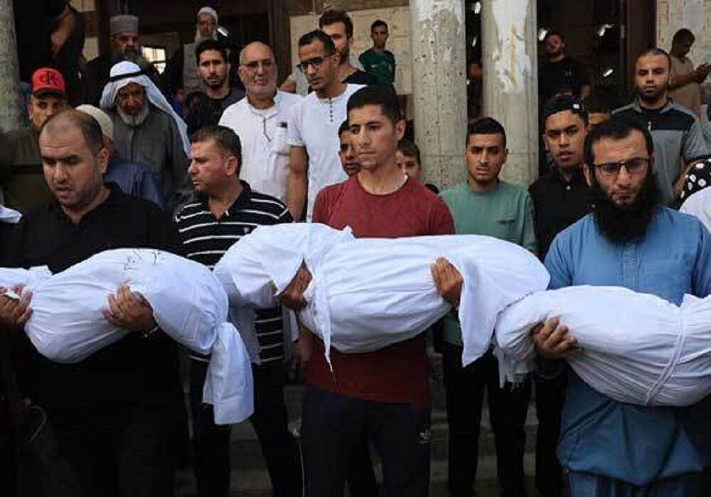 استشهاد 41 فلسطينيا جراء قصف الاحتلال الصهیوني مناطق في قطاع غزة