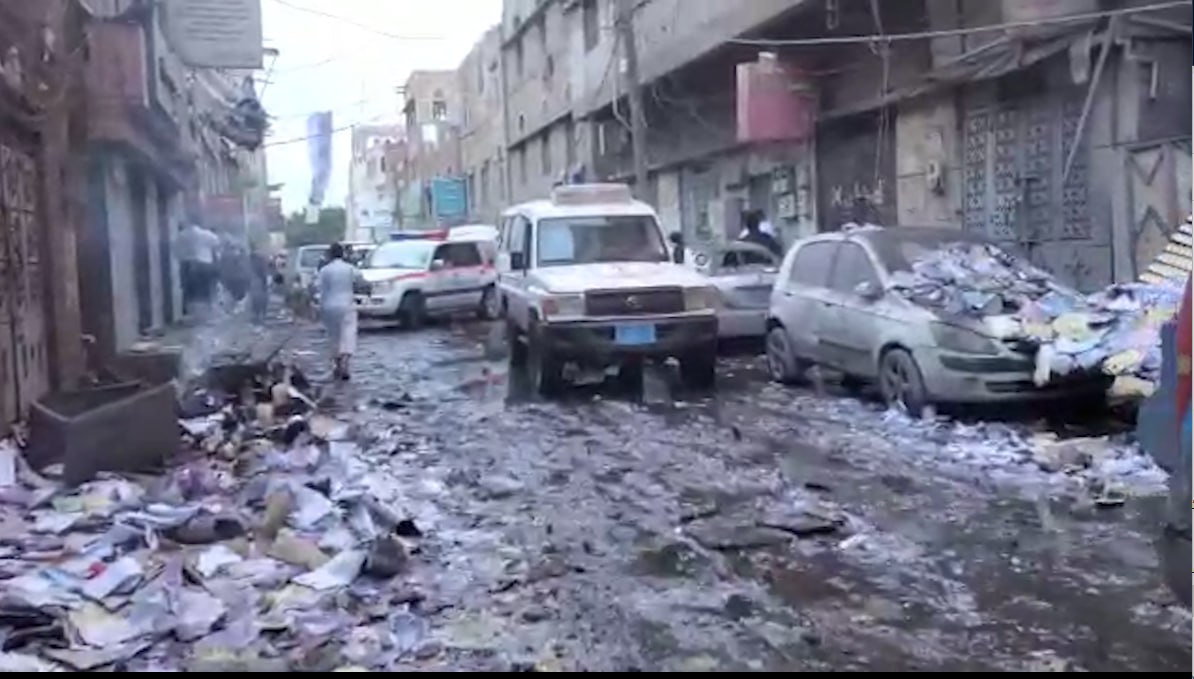 الصحة اليمنية: 166 شهيداً وجريحاً في العدوان الصهيوني على صنعاء والجوف
