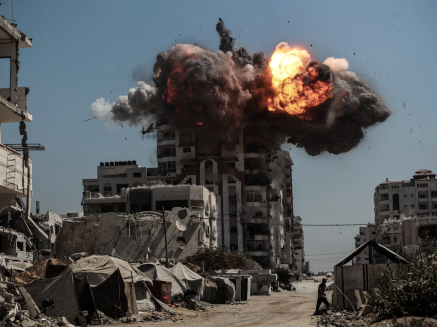 Over 50 Killed in Gaza as Israel Demolishes More Towers