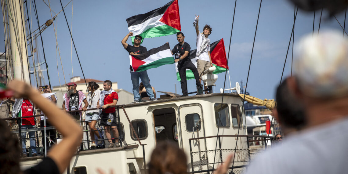 From Italy to Palestine: Sumud Flotilla Sets Sail to Break Gaza Blockade