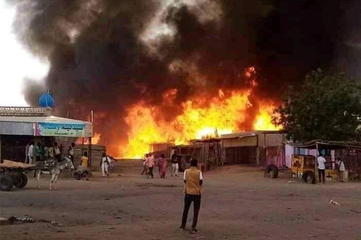 قتلى وجرحى إثر استهداف مخيم للنازحين في الفاشر بنيران الدعم السريع