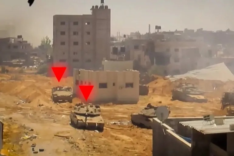 القسام تستهدف دبابات إسرائيلية وتقصف تجمعا لجنود الاحتلال
