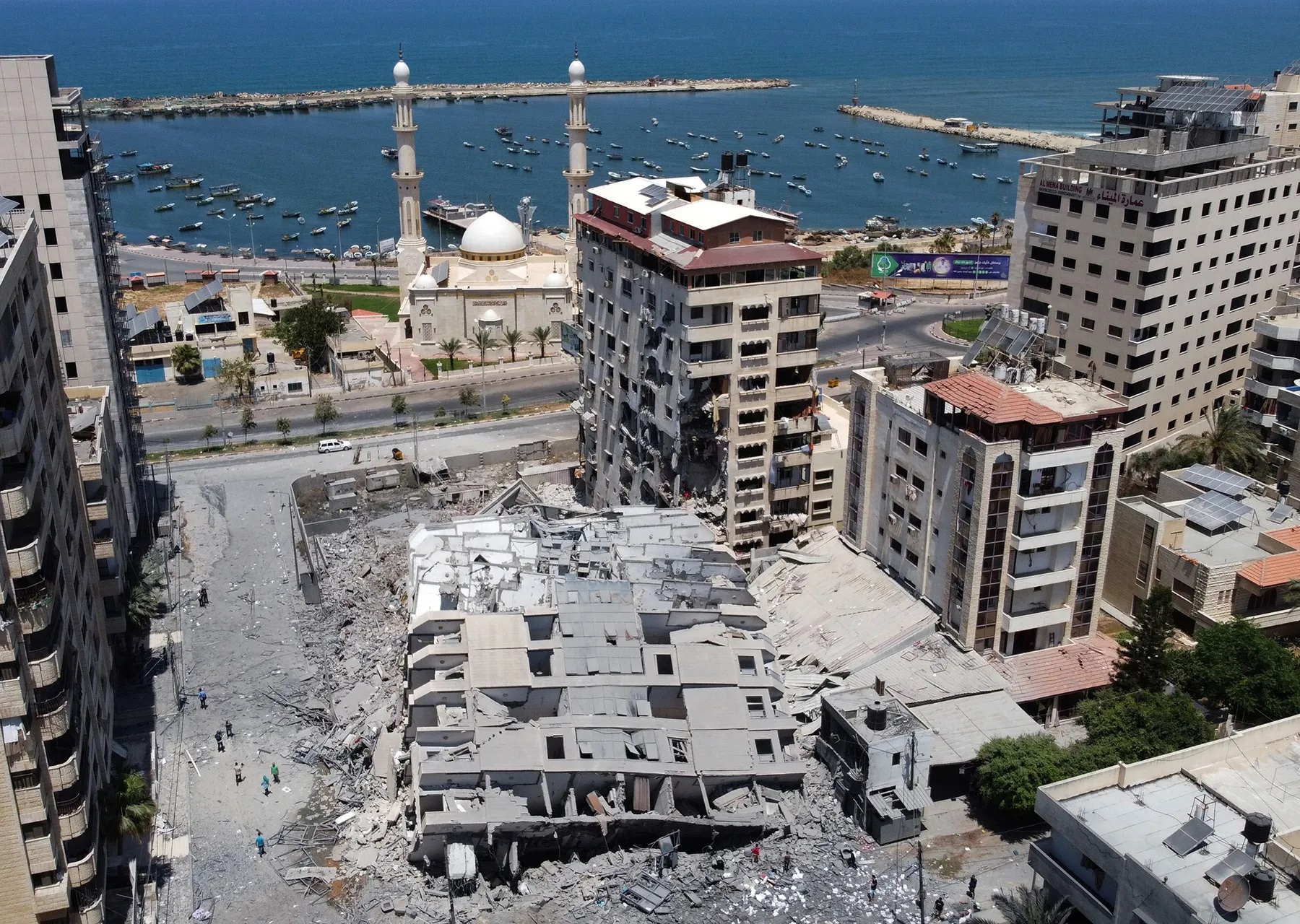 Israeli War on Gaza Towers: Display of Destruction, Cover for Losses