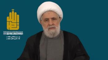 Sheikh Qassem: South Lebanon Liberation Within Reach as IOF Faces Forced Withdrawal