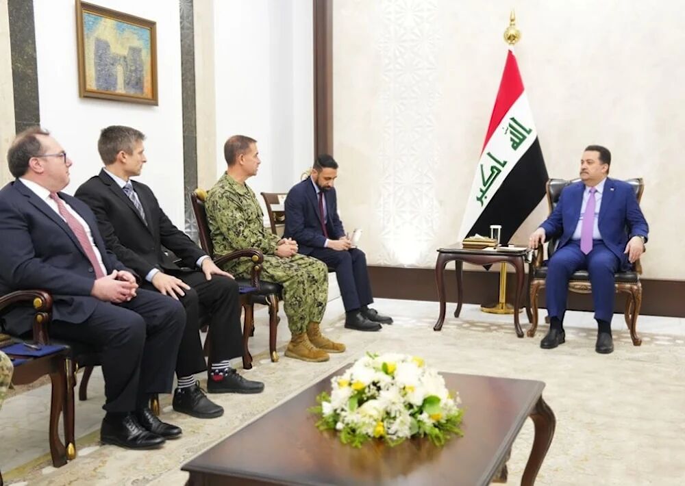 السودانی و فرمانده سنتکام درباره سوریه و عین‌الاسد گفتگو کردند