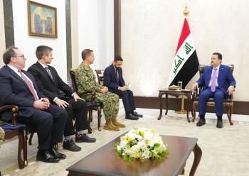 السودانی و فرمانده سنتکام درباره سوریه و عین‌الاسد گفتگو کردند