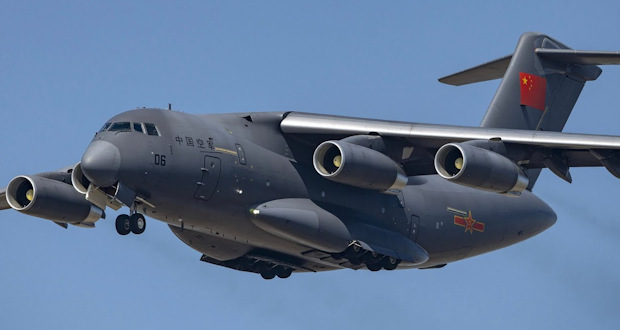 16 پرواز ترابری نظامی چین به ایران در 56 ساعت