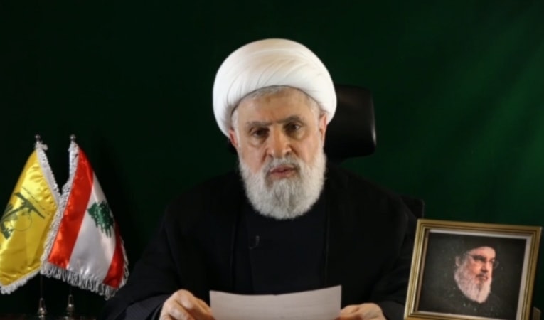 Qassem Expresses His Loyalty to Iran’s Leader and The Nation