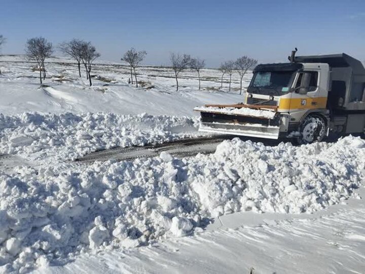 بارش دو متری برف در ایران