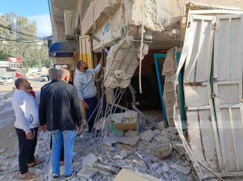 الكيان الصهيوني يواصل تدمير مخيم نورشمس في طولكرم