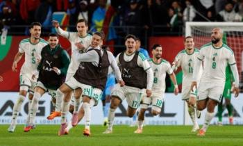 الجزائر تهزم الكونغو الديمقراطية وتواجه نيجيريا بدور الثمانية بكأس أمم أفريقيا بالمغرب