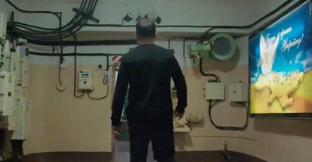 زلنسکی پناهگاه سری‌اش را به نمایش گذاشت