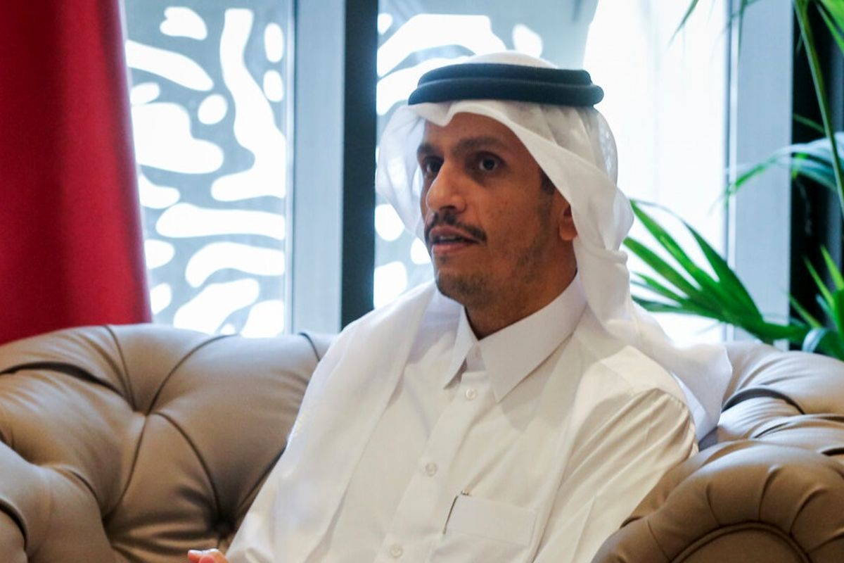 سر زيارة وزير الخارجية القطري القصيرة إلى طهران