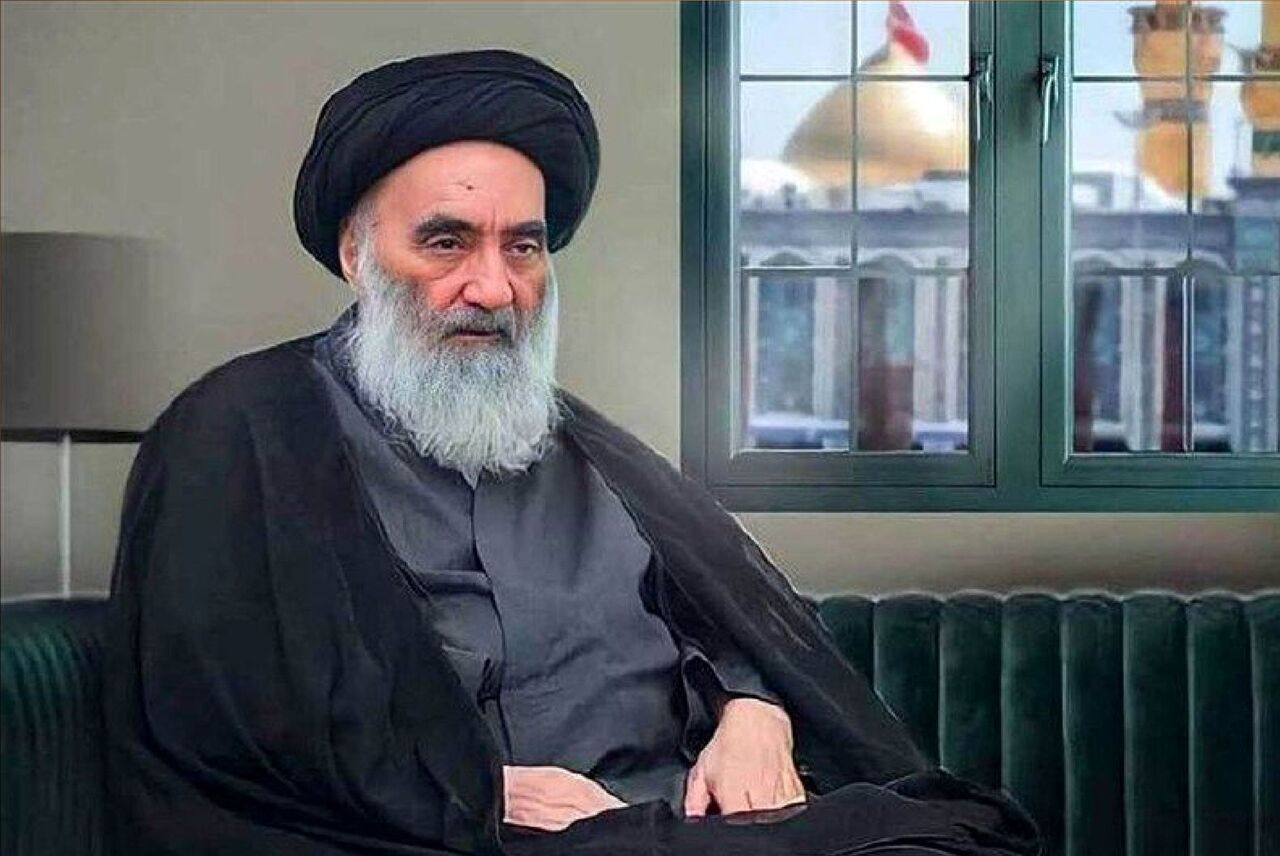 آية الله السيستاني: على الشعب الايراني الا يسمح للمعتدين بأن يحققوا اهدافهم المشؤومة