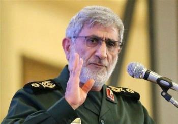 العميد قاآني لأنصار الله اليمن: الجمهورية الإسلامية الإيرانية سند لجبهة المقاومة