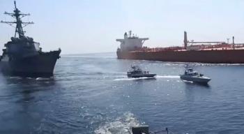 US Navy Fires on Iranian Ship, Prompting IRGC Response in Sea of Oman